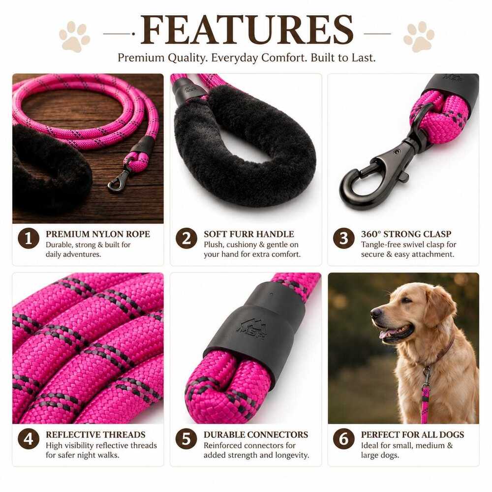 Dog Leash & Rope
