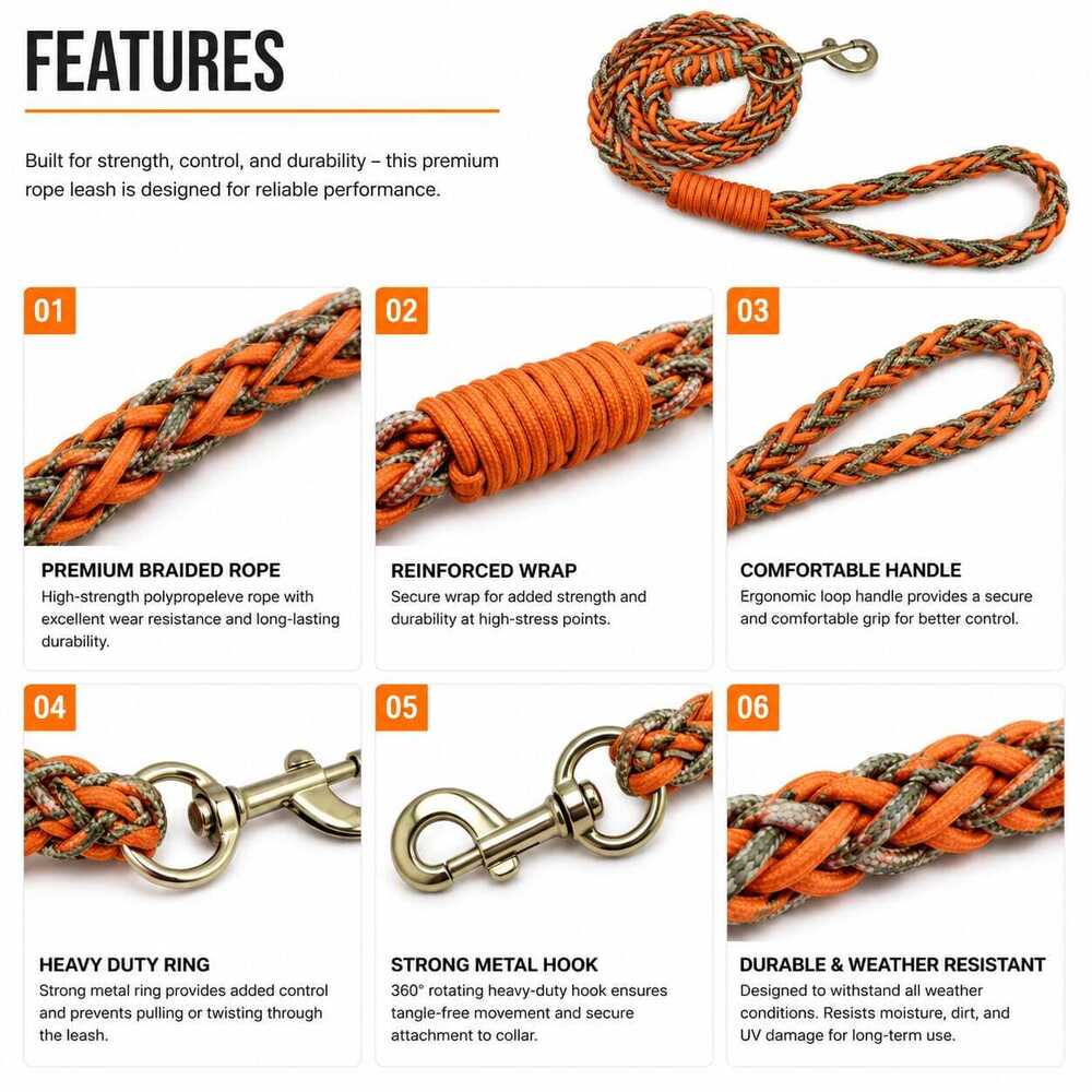 Dog Leash & Thread Lead
