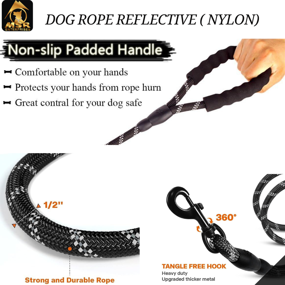 Dog Leash & Reflective Rope