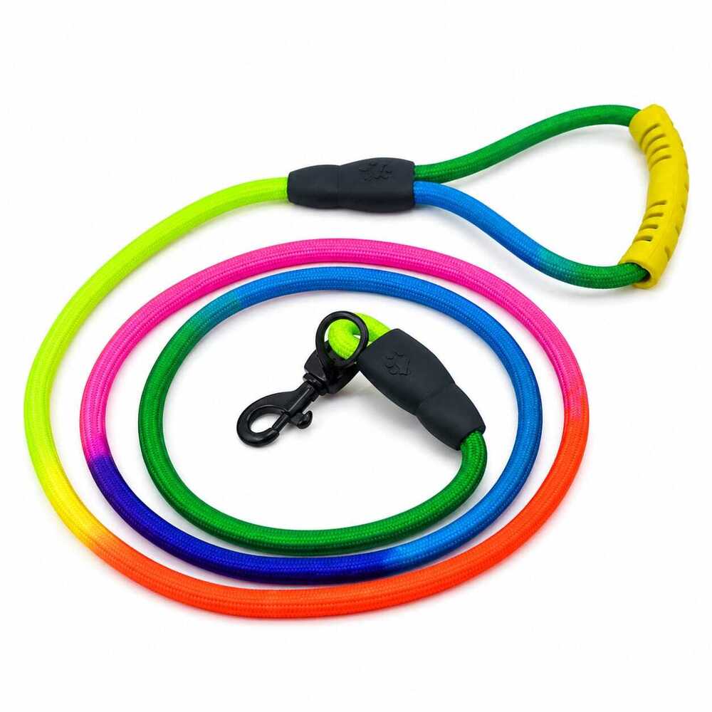 Dog Leash Rainbow Rope