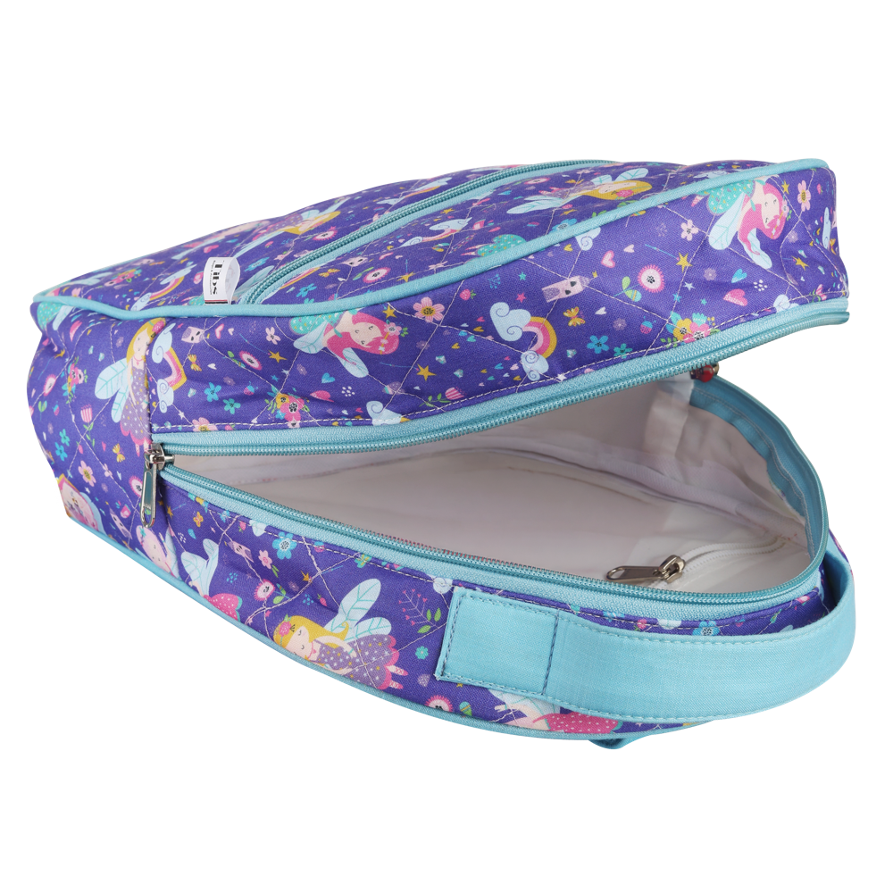 Purple Fairy Print Kids Backpack