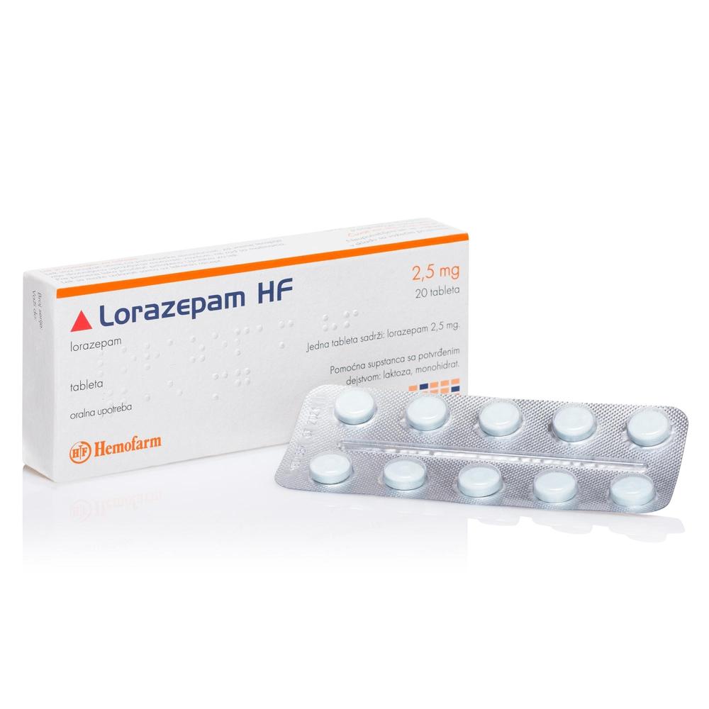 Lorazepam 2.5 Hermofarm HF