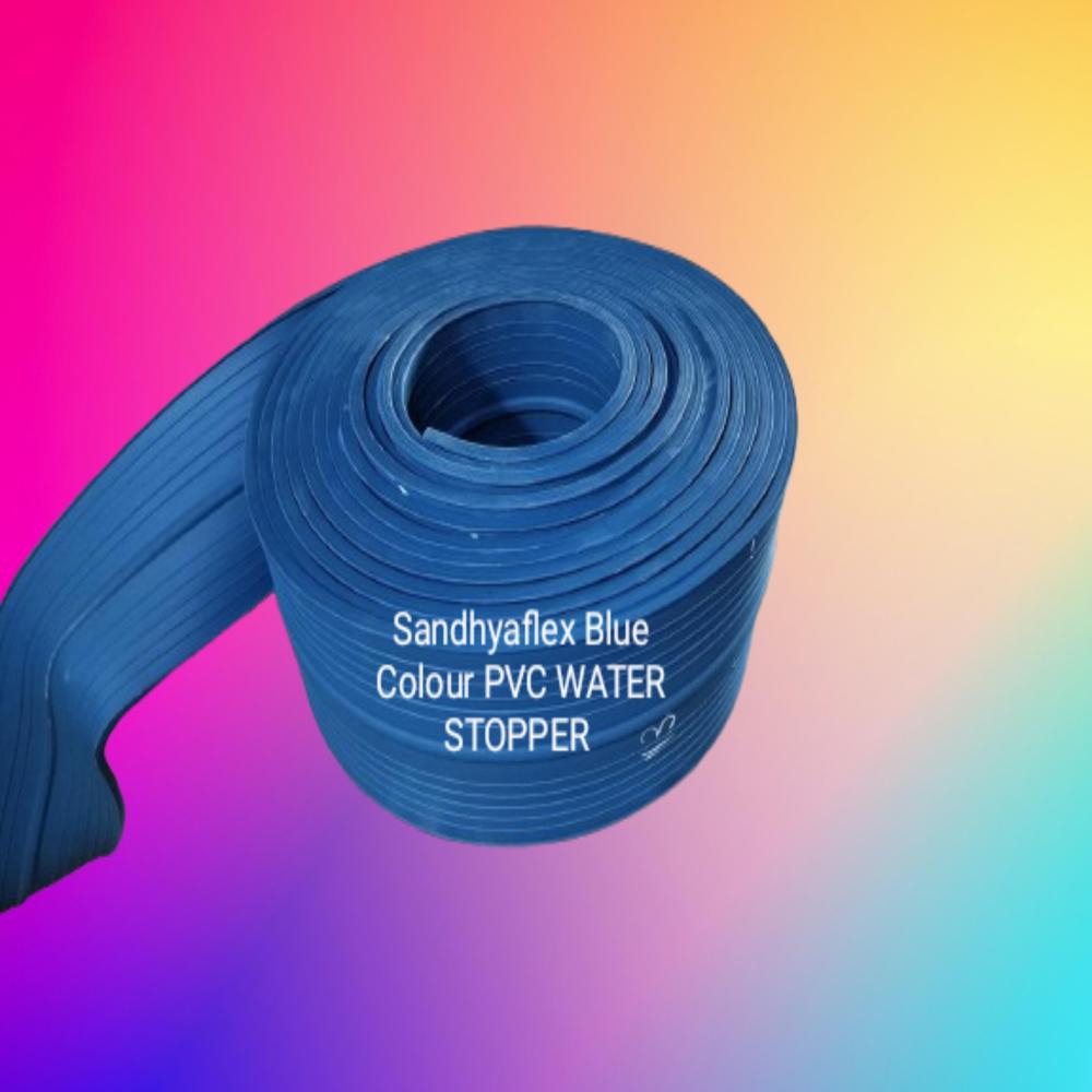 Ribbed Type Blue Color PVC Water Stopper