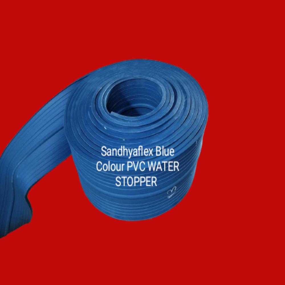 Ribbed Type Blue Color PVC Water Stopper