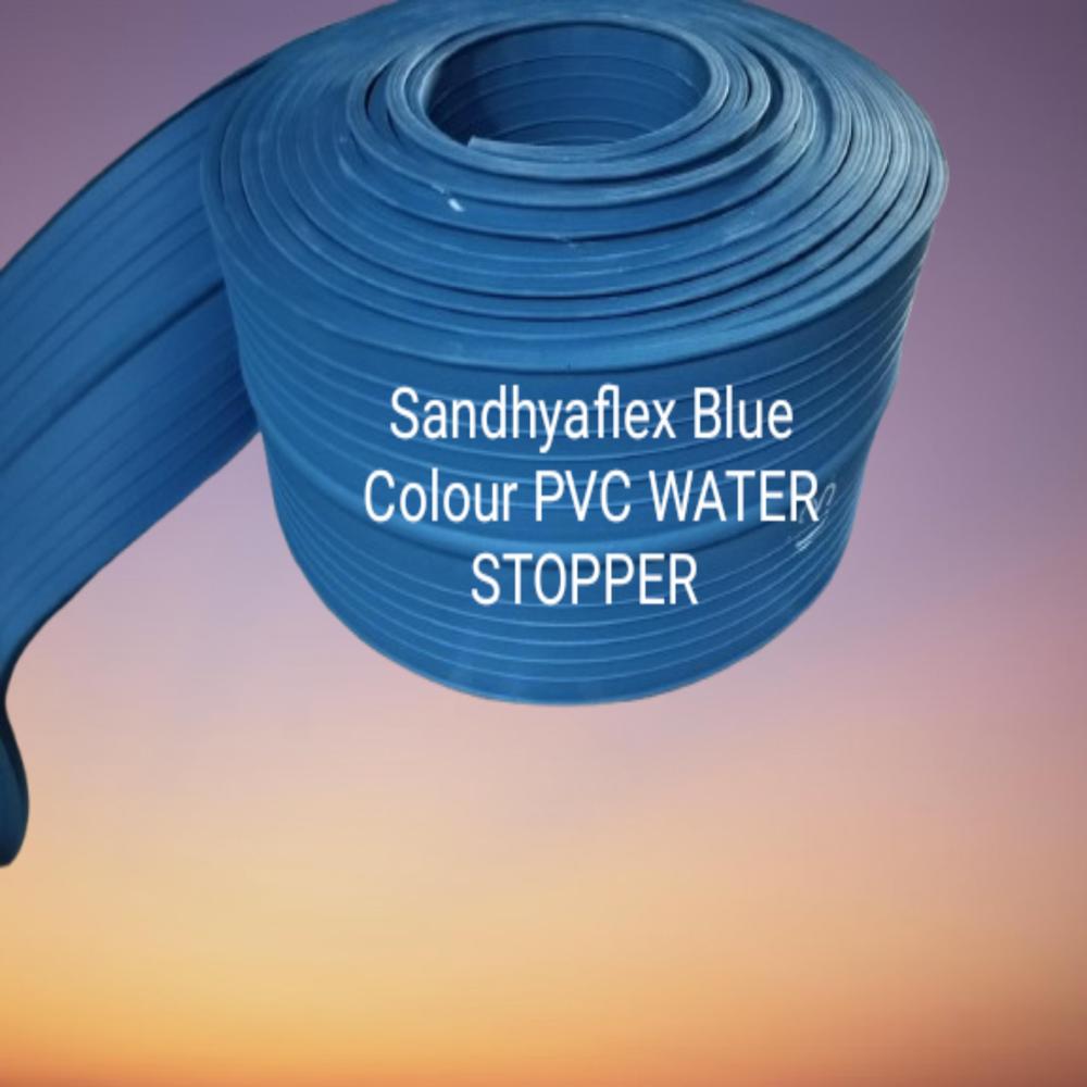 Ribbed Type Blue Color PVC Water Stopper