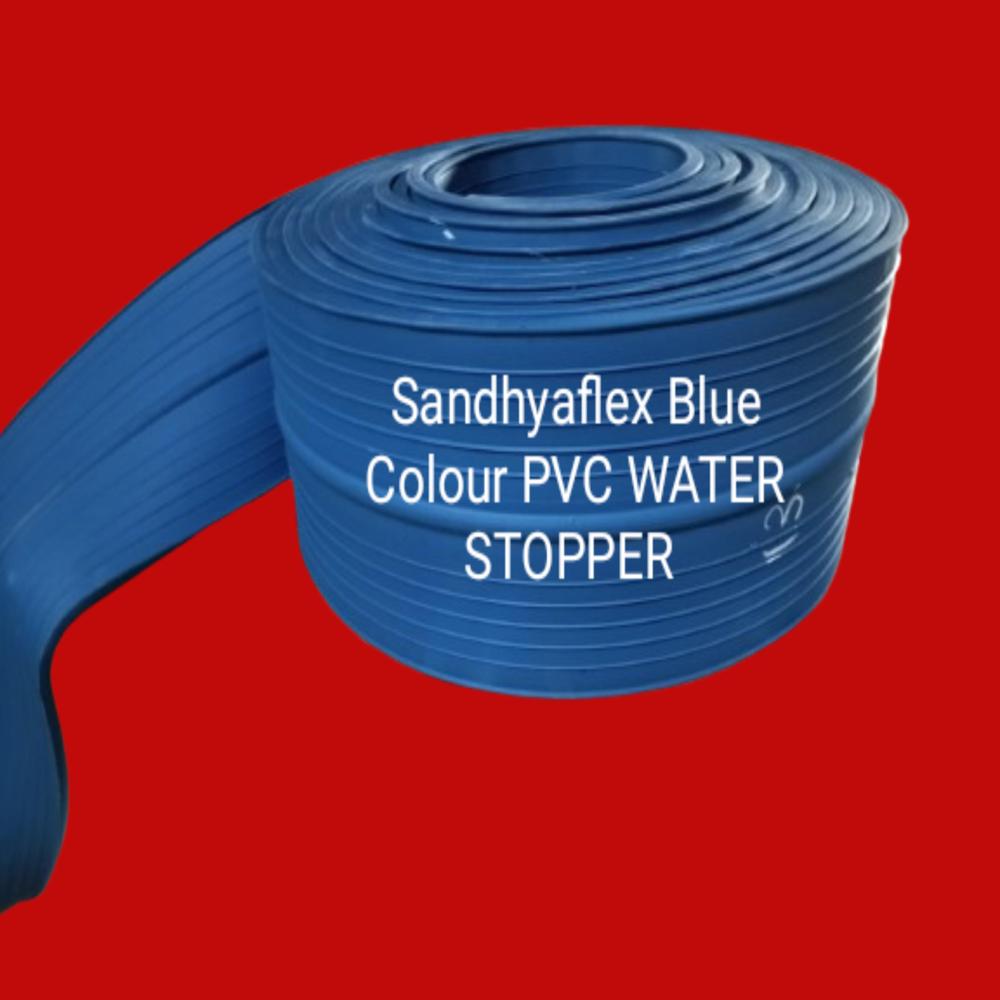 Ribbed Type Blue Color PVC Water Stopper