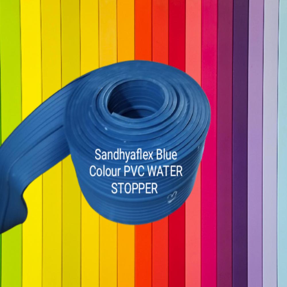 Ribbed Type Blue Color PVC Water Stopper