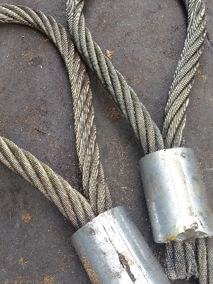75 Mm Wire Rope Sling - Application: Construction
