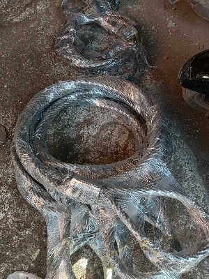 62 Mm Wire Rope Slings - Color: Black And Galvanized