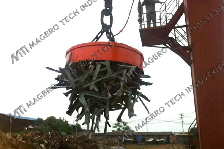 Circular And Scrap Lifting Magnet