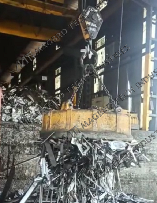 Circular And Scrap Lifting Magnet