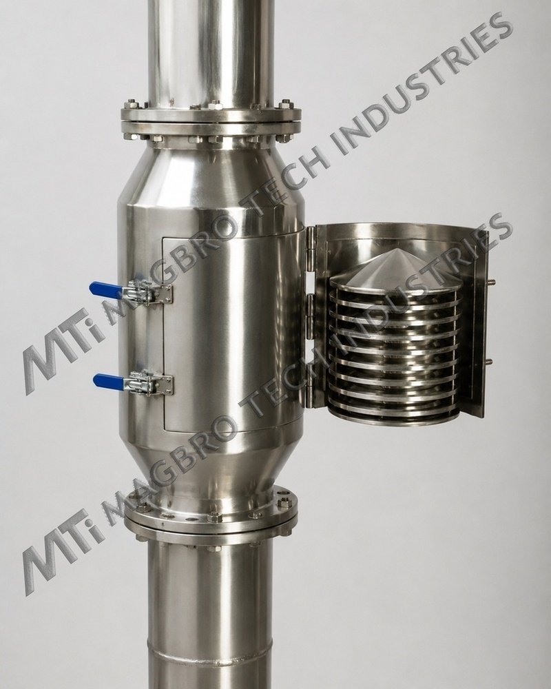 Bullet Magnet for Vertical Chutes