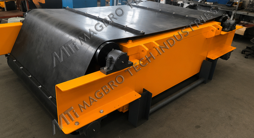 Electromagnetic Overband Magnetic Separator