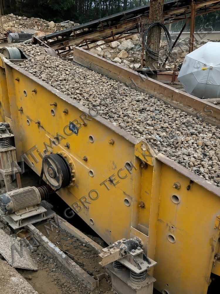 Eccentric Type And Circular Motion Vibratory Screen