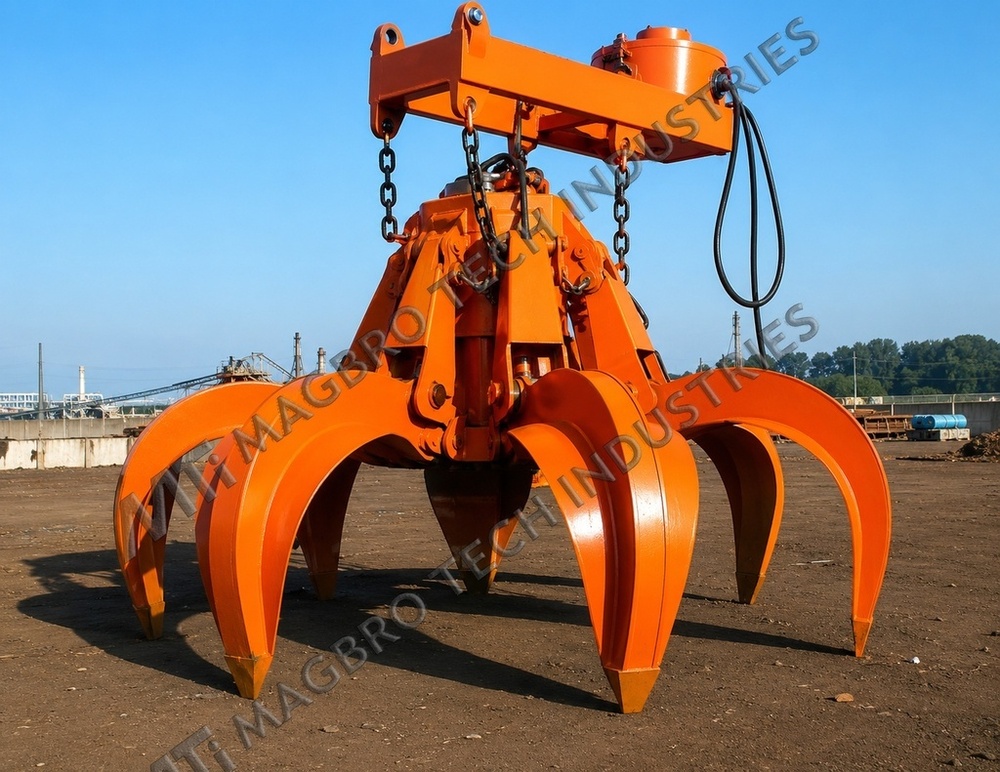Hydraulic Orange Peel Grab