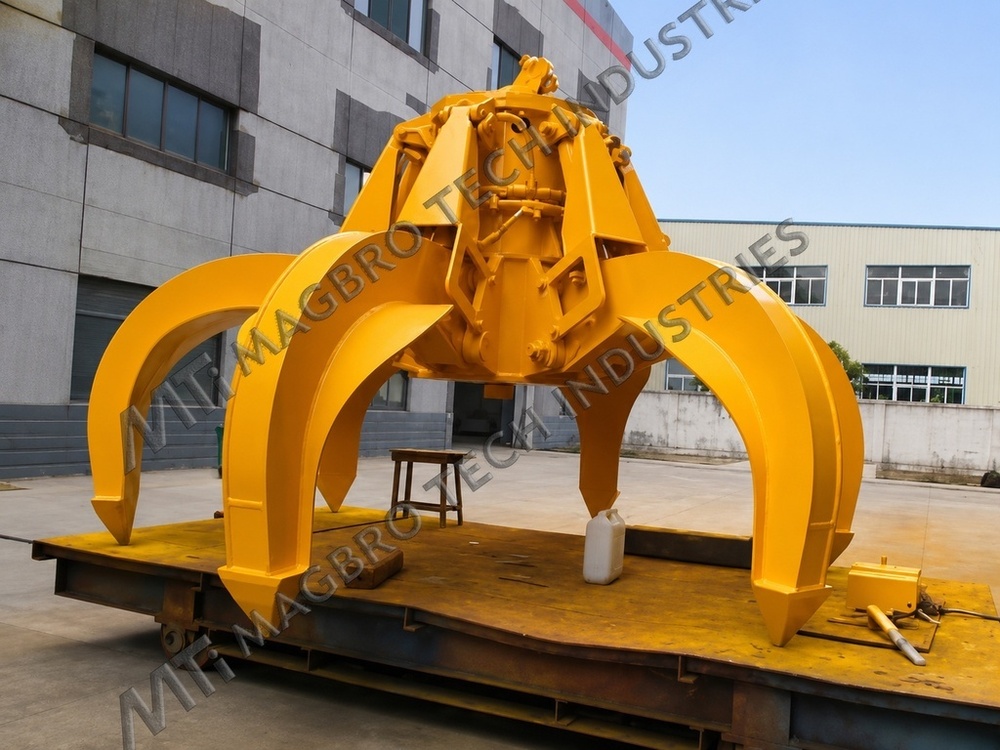 Hydraulic Orange Peel Grab