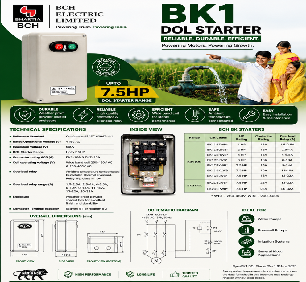 BCH - BK1 DOL Starter