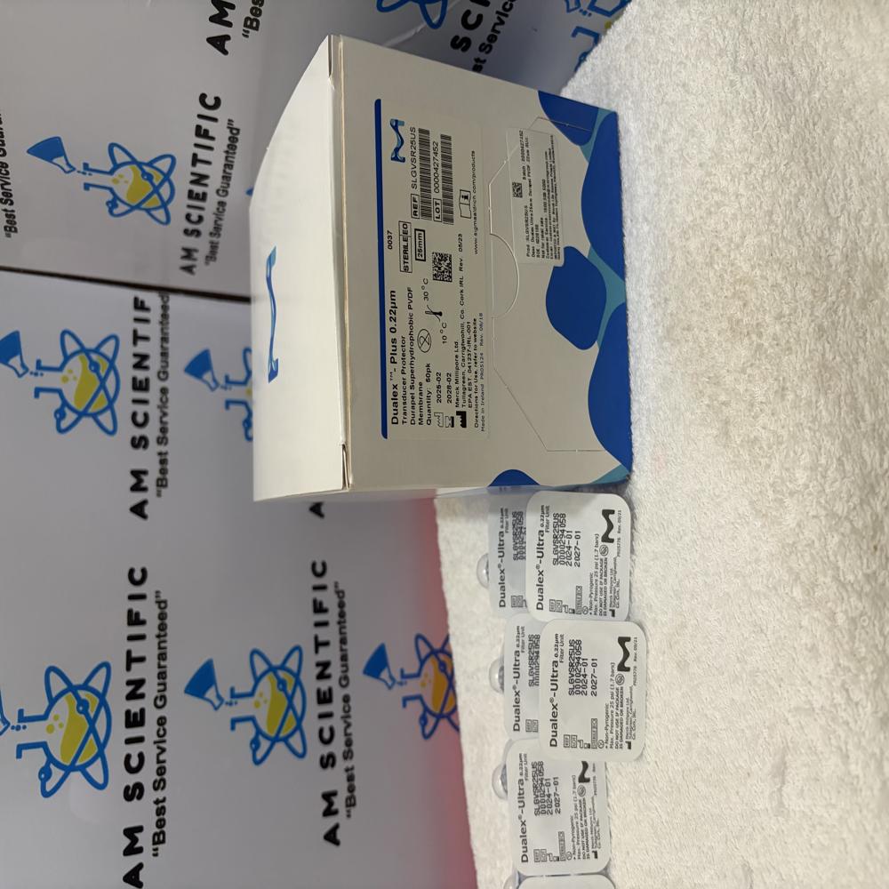 Dualex Ultra Transducer Protector pore size 0.22 diam. 25 mm