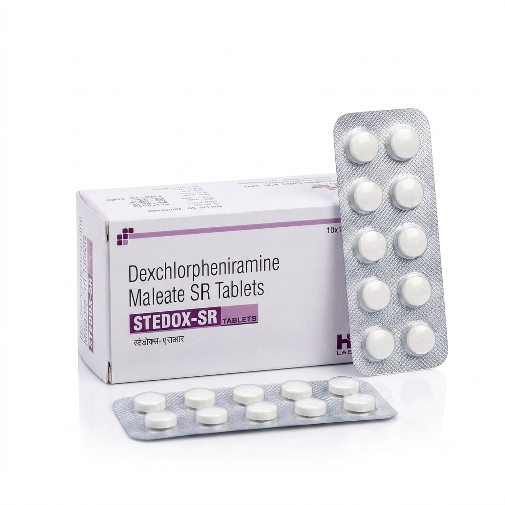 STEDOX-SR Dexchlorpheniramine Maleate Tablets