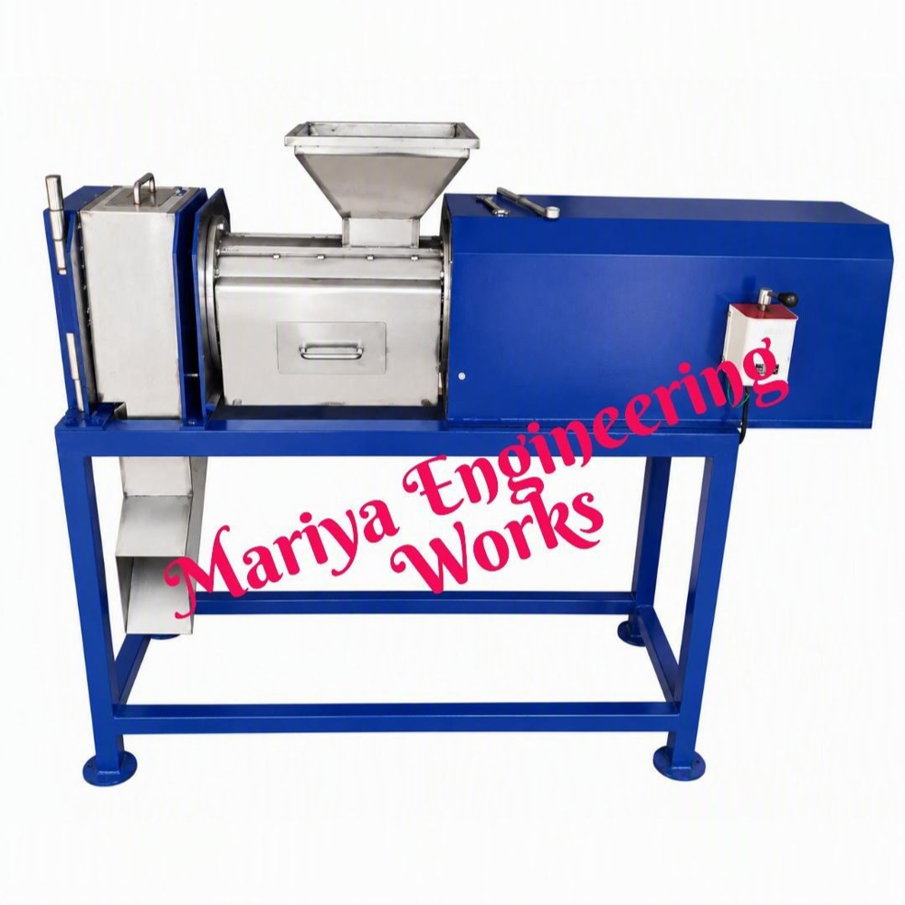 Mariya Single Screw Press Pomegranate Juice Extractor Machine