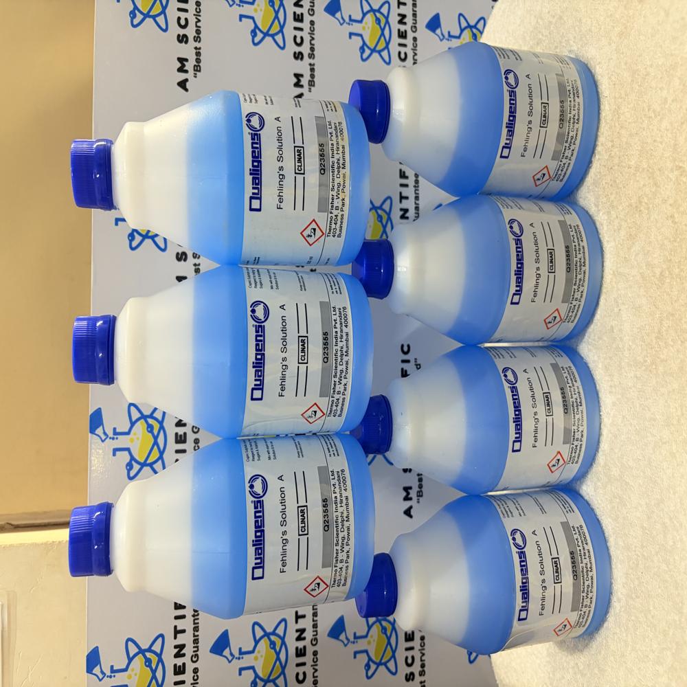 Fehling's Solution A 500ml Qualigens