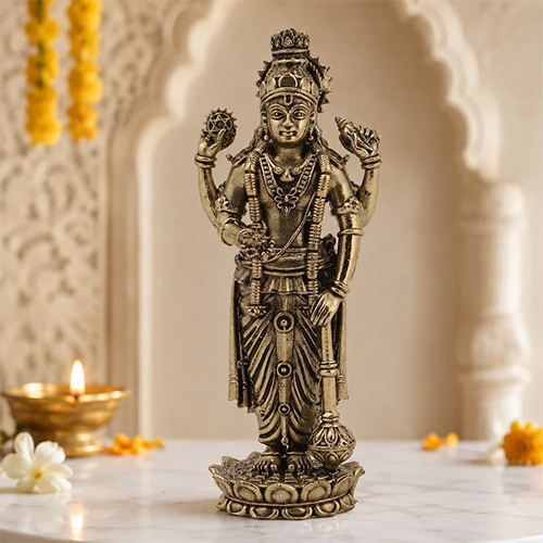 Brass Vishnu Ji Idol