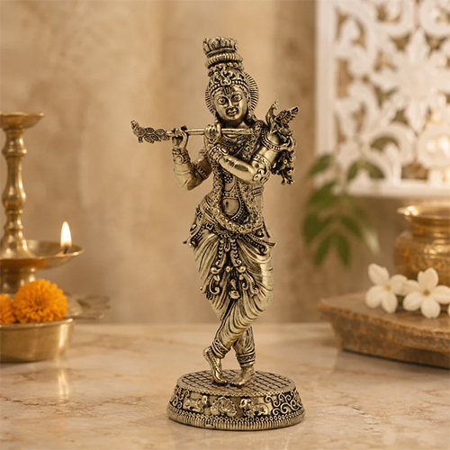 Brass Krishna Ji Idol