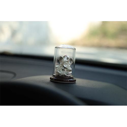 Silver Plated Car Dashboard Idol - 999 Silver
