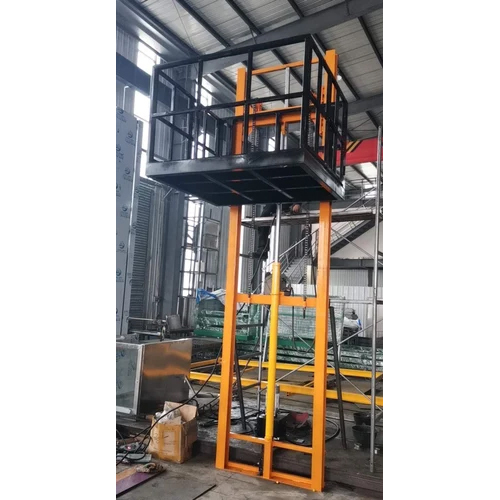 Double Mast Hydraulic Goods Lift