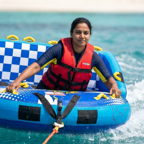 Rapid 3 Inflatable Bumper Boat
