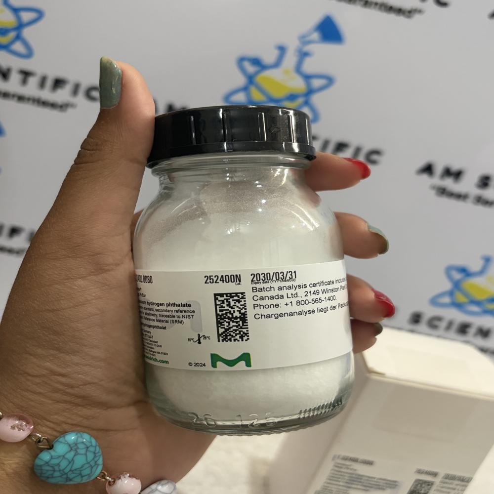 Potassium Hydrogen Phthalate Volumetric Standard 80g Merck