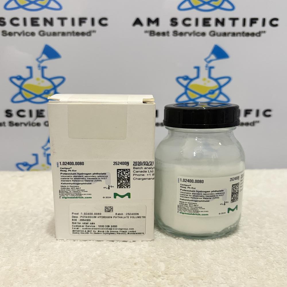 Potassium Hydrogen Phthalate Volumetric Standard 80g Merck