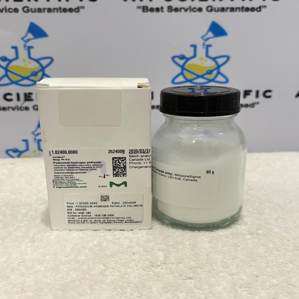 Potassium Hydrogen Phthalate Volumetric Standard 80g Merck