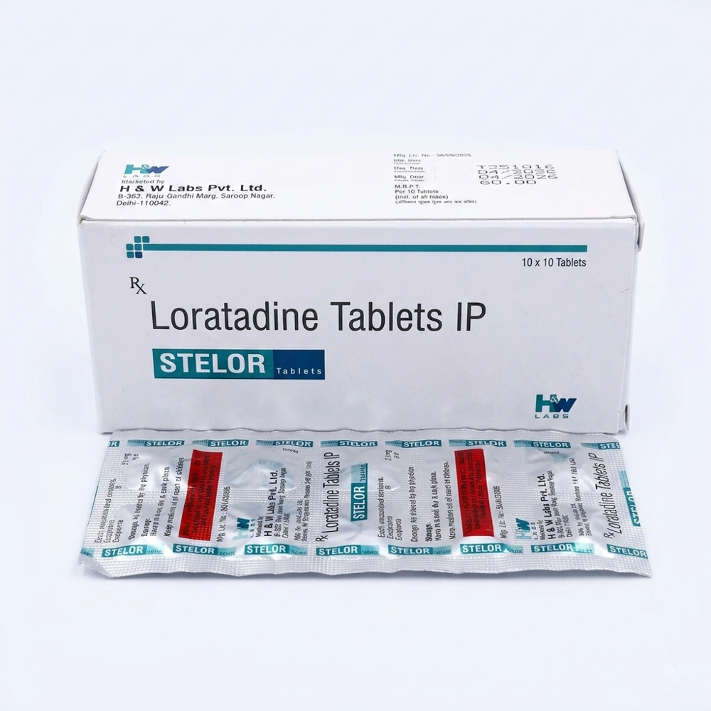 STELOR Loratadine Tablets 