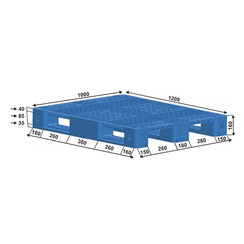 WPP-001 HW With Steel Bones Material Handling Pallets