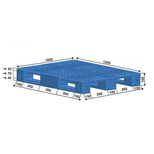 WPP-003 MW With Steel Bones Material Handling Pallets