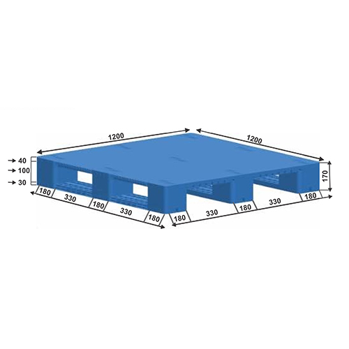 Wpp-005 With Steel Bones Material Handling Pallets - Feature: Heavy Duty