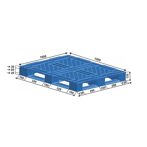Wpp-010 Export Purpose Material Handling Pallets - Feature: Four-Way Entry