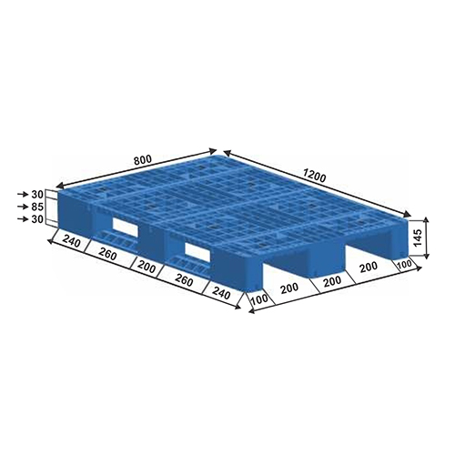 WPP-012 With Steel Bones Material Handling Pallets
