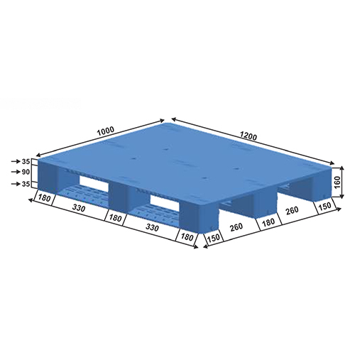Wpp-022 With Steel Bones Material Handling Pallets - Feature: Heavy Duty