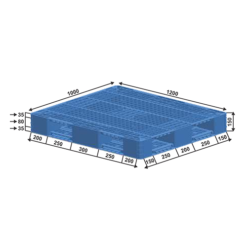 Wpp-023 Reversible Pallet Material Handling Pallets - Feature: Long Life