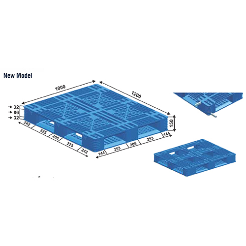WPP-026 With Steel Bones Material Handling Pallets