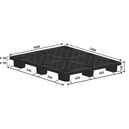 WPP-015 Skid Option Also Available (Export Purpose) Material Handling Pallets