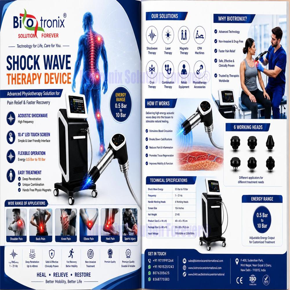 AIRSHOCK PRO Advanced Sports Rehabilitation Shockwave System
