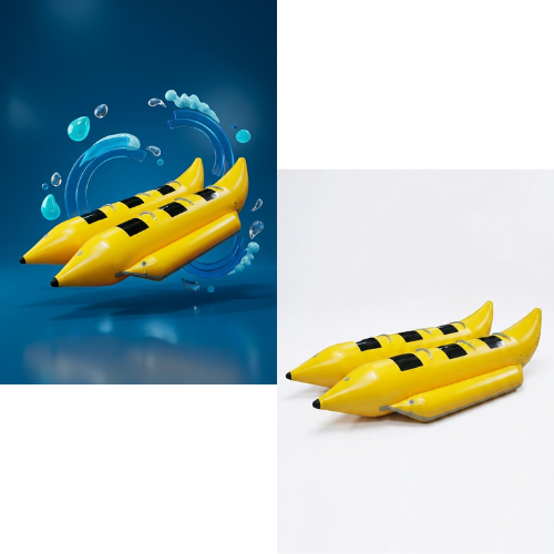 6 Seater Double Tube Banana Boat