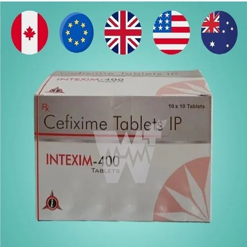 Intexim-400 Cefixime Tablets 400mg