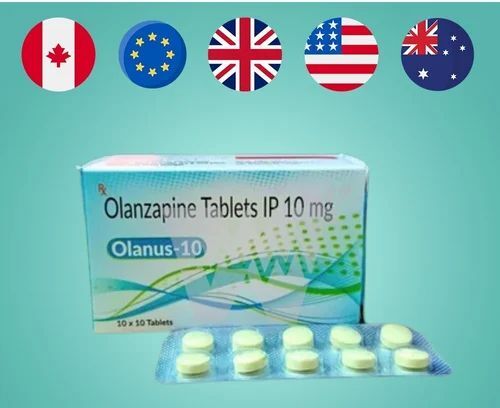 Olanus 10 Olanzapine Tablets 10 mg