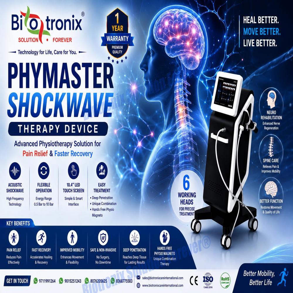 AIRSHOCK PRO Clinical Pain Relief Shockwave Machine