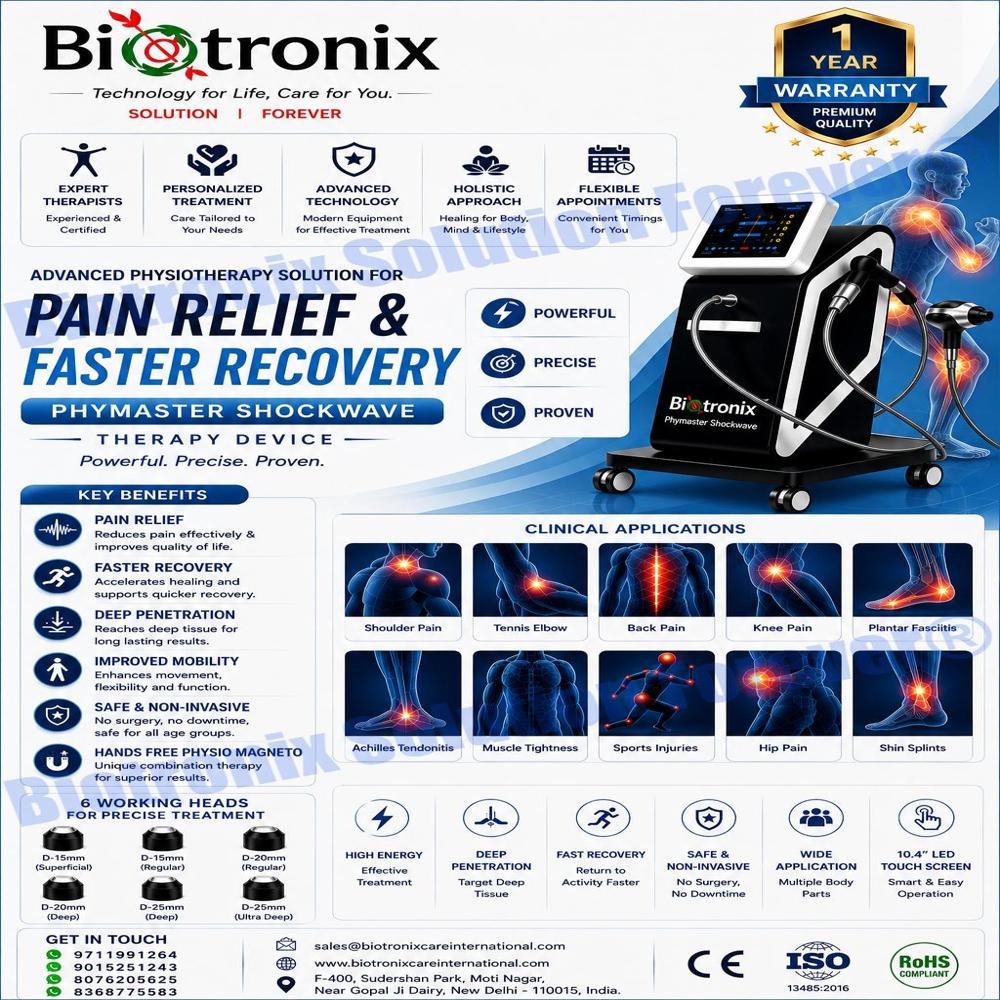AIRSHOCK PRO Clinical Pain Relief Shockwave Machine