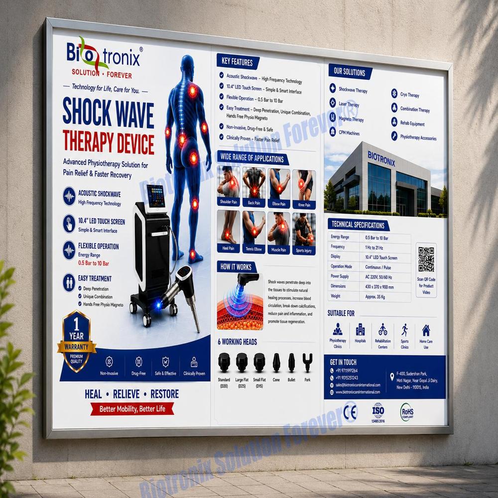 AIRSHOCK PRO Clinical Pain Relief Shockwave Machine